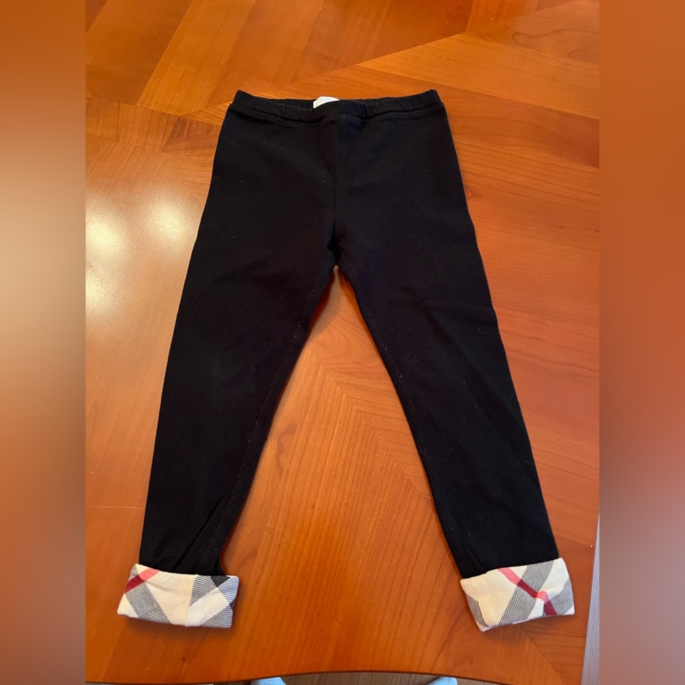 Burberry pants for girl size 5Y.